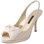 Caparros Women's Hendrix Platform,Ivory Satin,10 M US
