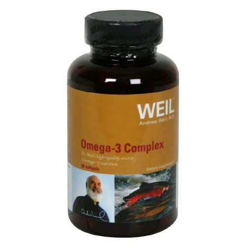 Weil Nutritional Omega-3 Complex Softgels, 90-Count Bottle