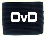 Armbinde bedruckt mit OvD / mit Klettverschluß / schwarz / 3314