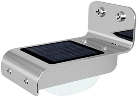 16 LED Super Bright Waterproof Wireless Solar Powered Light from iHomeSet with Motion Sensor Perfect for the Outdoors, Garden, Patio, Path, Wall Mounted Gutter Fence Security Lamp Light, Simple Installation