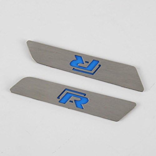 Generic 2 Pcs Blue R Seat Lift Wrench Seat Insert Trim for VW GOLF 5 6 MK5 MK6 GTI