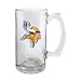 Minnesota Vikings Beer Mug: 13 oz Glass Tankard
