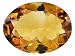 Jewelry : MIN 7.00CT 16X12MM OVAL MADEIRA CITRINE FROM BRAZIL
