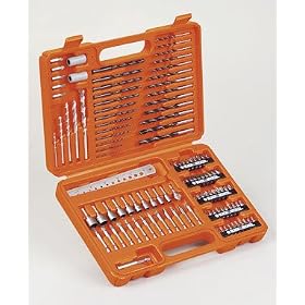 Click here to buy BLACK and DECKER 71-946 115 PIECE DRILLING SCREWDRIVING BET SET by Black & Decker.