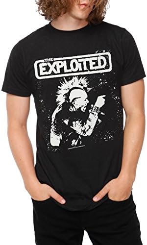 The Exploited Wattie T-Shirt 4XL Size : XXXX-Large