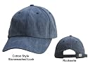 Original 2stoned Stonewashed Basecap Blank in Schwarz