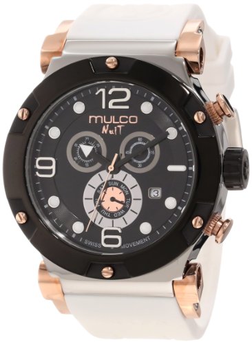 Mulco Unisex MW5-1623-015 Nuit Track Chronograph Swiss Movement Watch