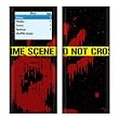 Crime Scene Black Design Decal Skin Sticker for Apple iPod nano 2G (2nd Generation) 2GB/ 4GB/ 8GB Player
