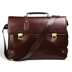 Buy BGSD Cambridge Flap Business Leather Brief Bag by BGSD
