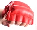 Red L Training Gloves ~ Boxing, Kickboxing, Fighting