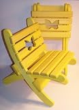 Children's Wooden Play Furniture -Collapsible Beach Chair - 
