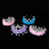 IMAGE OF Feather Tiara Assortment (1 dz)