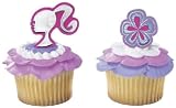 Barbie Rings Cupcake Toppers - 24 Rings - Eligible for Amazon Prime!