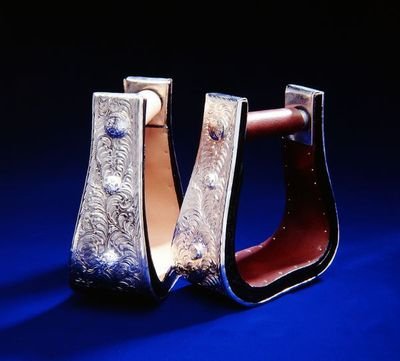 Royal King Silver 3 Bell Stirrups