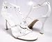 White Wedding Strappy Sandals w/ Rhinestones Bridal Shoes 415c9uZ7 rL. SL75 White Wedding Strappy Sandals w/ Rhinestones Bridal Shoes