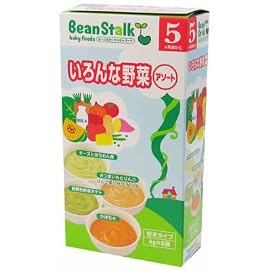 ビーンスターク いろんな野菜アソートKL85 4g*8袋 5ヵ月頃から