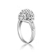 Fashion Plaza Spark Ring with Cubic Zircon Element R50