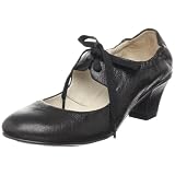 ALL BLACK Womens Lady Tie Pump