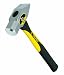 Truper 30942 3-Pound Cross Peen Hammer, Fiberglass Handle, 16-Inch