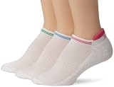Izod Womens Pull Tab With Cool Max 3 Pair Pack Sock