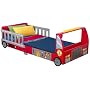 KidKraft 76031 - Kleinkind Feuerwehrbett von Kidkraft