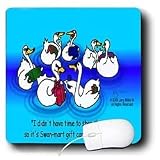 Rich Diesslins Cartoon Days of Christmas TCDC - Larry Miller - Swan-Mart Gift Cards - Mouse Pads