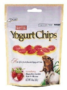3 5oz Kaytee Hamster Gerbil Rat Mouse Strawberry Yogurt Chips