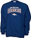 Reebok Denver Broncos Blue First Down NFL Embroidered Crewneck Sweatshirt (XL=48)