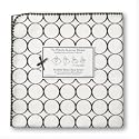 SwaddleDesigns Ultimate Receiving Blanket - Brown Mod Circles