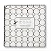 SwaddleDesigns Ultimate Receiving Blanket - Brown Mod Circles