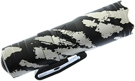 LensLight Mini Black Digi Camo Dual-Output Flashlight w/ Strike Bezel