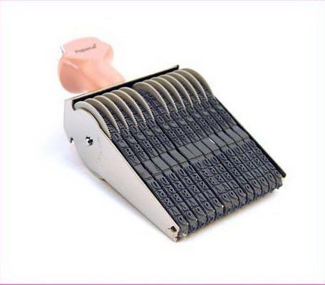 [Dburger] Alphabet Rolling Stamp Vol.2 From Thailand