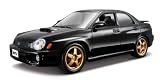 Bburago Bijoux 1/24 2002 Subaru Impreza WRX: Black