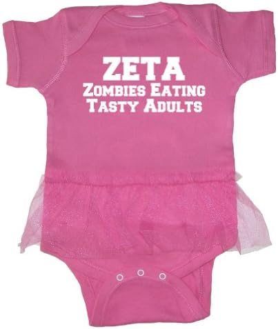 ZETA - Zombies Eating Tasty Adults Baby Tutu Bodysuit