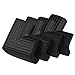 2m Baby Child Kids Safety Safe Table Desk Edge Cushion Protector w/ Tape + 4 Corner Guards Black
