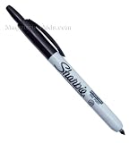 Retractable Sharpie Pen Black