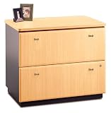 Lateral File Assembled In Savannah Beech Finish By Bush Furniture