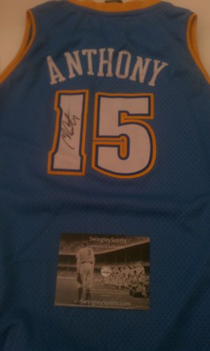 Carmelo Anthony Signed Denver Nuggets Jersey