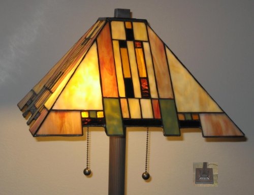 Tiffany Style Stained Glass Floor Lamp 
