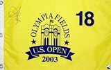 Jim Furyk Autographed 2003 Olympia Fields US Open Pin Flag