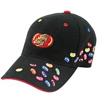 Jelly Belly Adult's Embroidered Logo Cap - Black