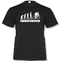 FAHRRAD EVOLUTION -Herren Unisex T-Shirt Gr. S bis XXL Vers. Farben