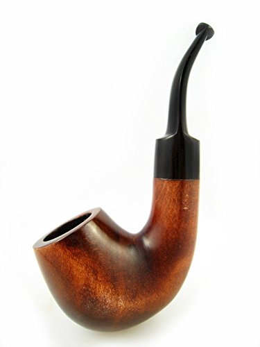Brand New in BOX - "Sherlock Holmes" Wooden Tobacco Pipe, Smoking Pipe of Pear Bent 5   Carving Handmade, Best Offer !!!