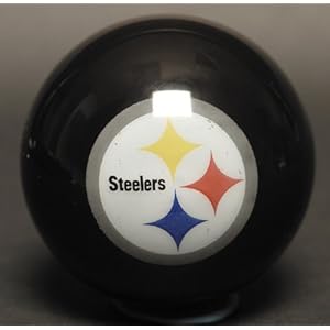 Pittsburgh Steelers Licensed BLACK Home Team Color Ball