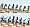 Marines And Navy Chess Set, King:3-1/4