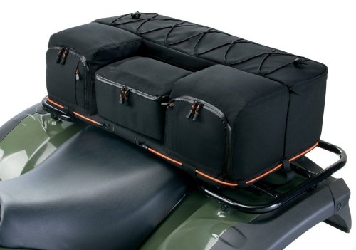 Classic Accessories QuadGear ATV Rear Rack Bag with Cooler (Black)