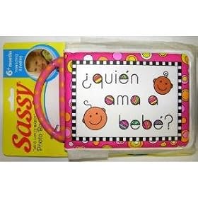 WHO LOVES BABY latino Picture book teether Qui�n ama a beb� Spanish Photo Album Libro de Fotos