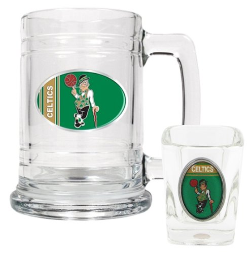 Boston Celtics - NBA Boilermaker Mug & Shot Gift Set