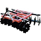 Howse 3-Point Disc Harrow - 6ft.W, Model# DHT16022-R