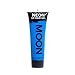 Moon Glow - Blacklight Neon UV Hair Gel - 0.67oz Intense Blue â€“ Temporary wash out hair color - Spike and Glow!